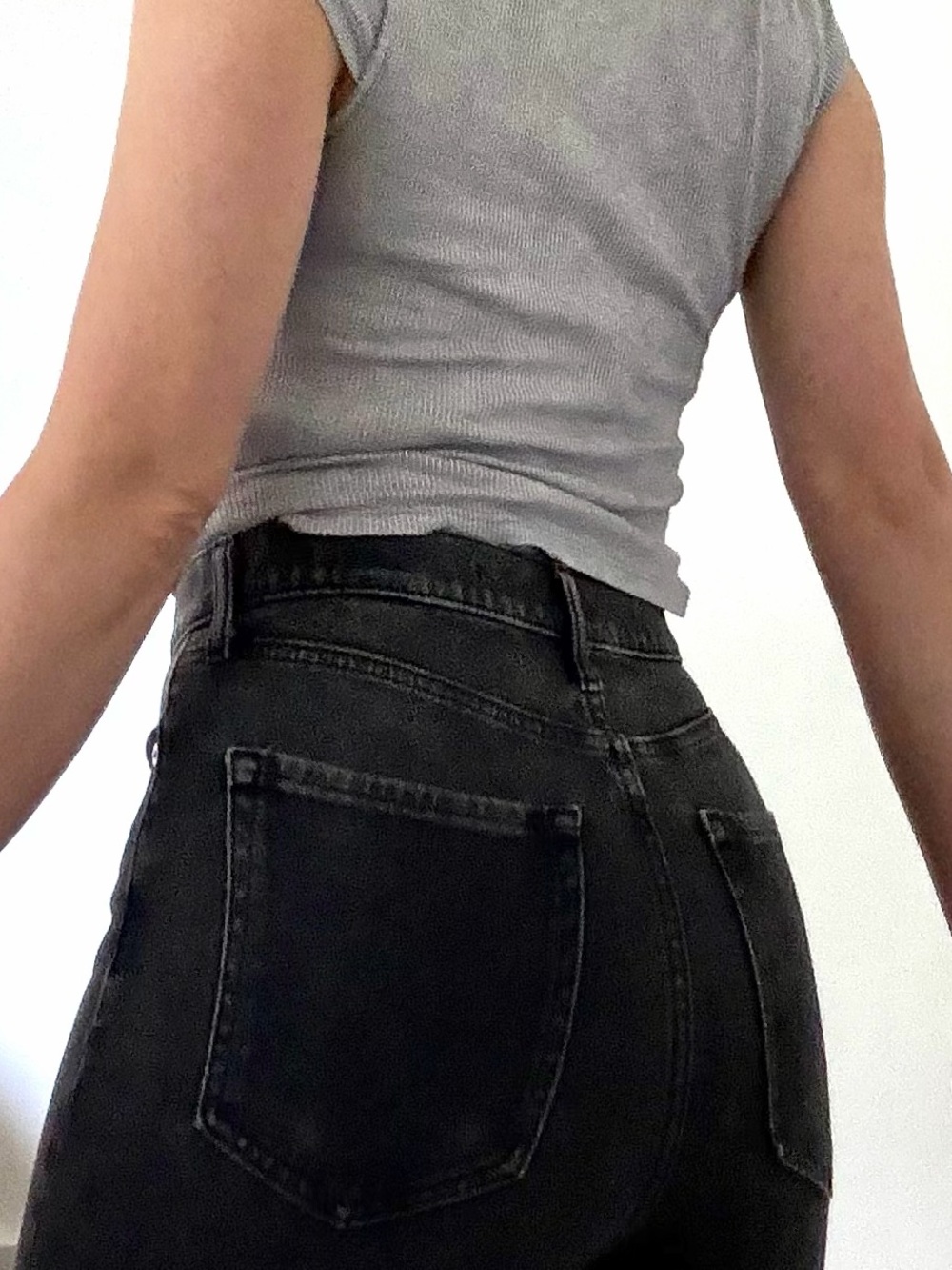 Banana Republic Black Skinny High-Rise Jeans